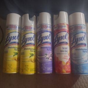 Lysol disinfectant spray bundle